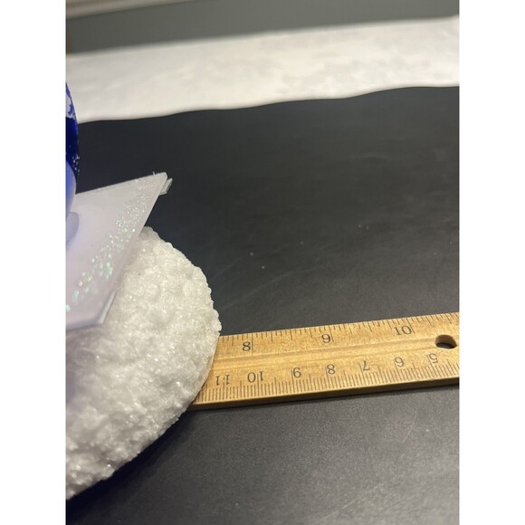 Acrylic Light Up Color Changing Snowman Sledding Christmas JCP JC Penney Tested - Picture 8 of 16